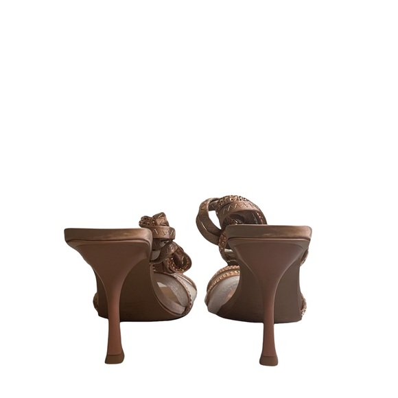 Steve Madden Lulie Blush Ankle Wrap Stiletto Heels - Picture 5 of 6